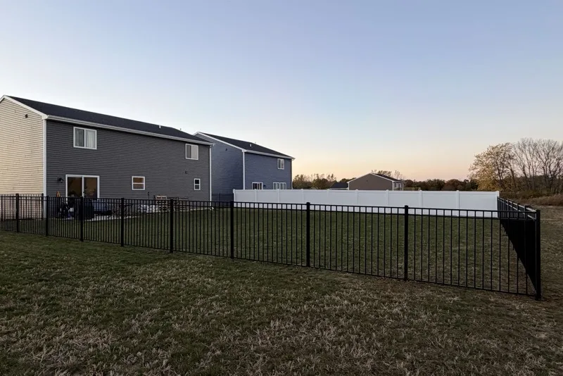 Aluminum ornamental fence